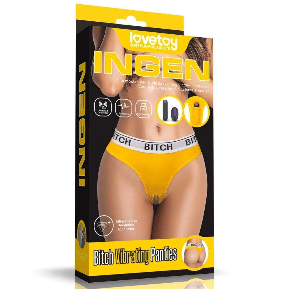 Lovetoy Vibráló Bugyi – Titkos Élvezet XS/S Méretben