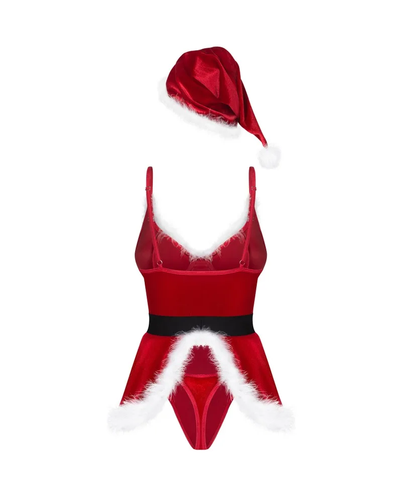 Hot Santa 3 részes Mikulás jelmez szett – S/M méret