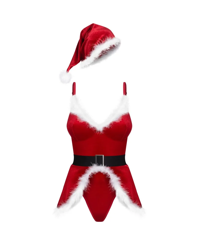 Hot Santa 3 részes mikulásos jelmez szett – L/XL méret