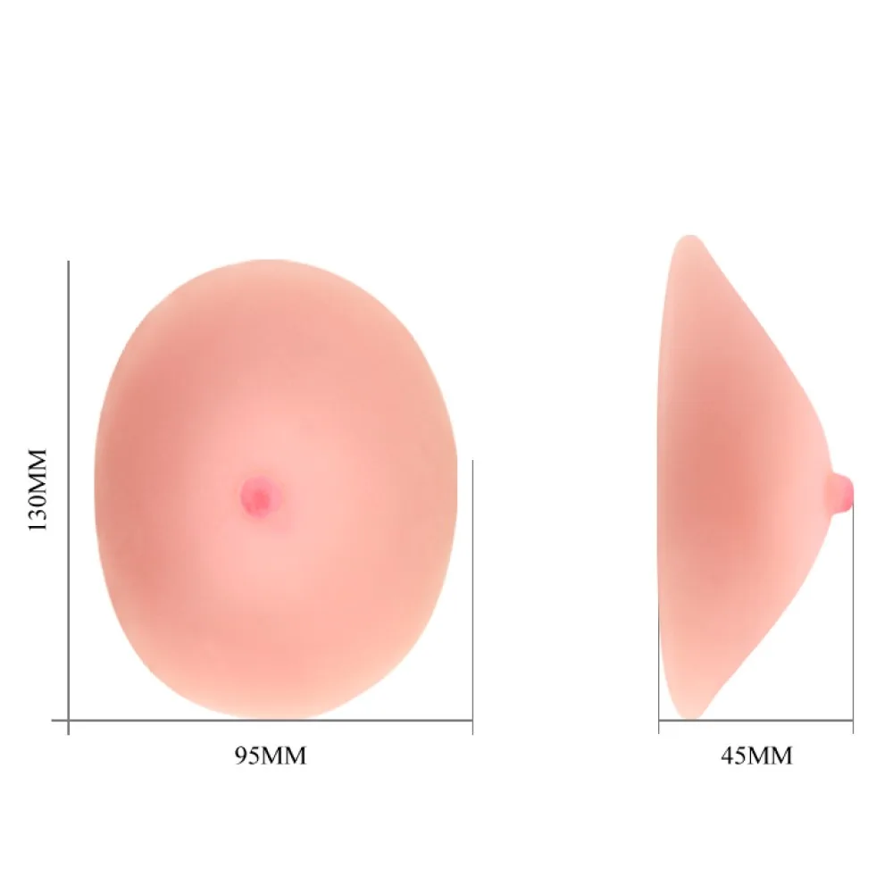 Debra The True Breast – Realisztikus mellnövelő betét, testszínű