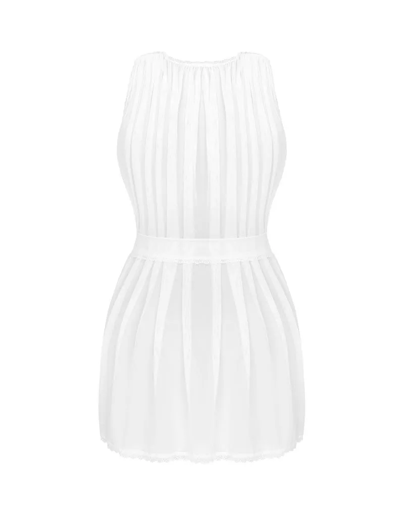 Obsessive Heavenly könnyű peignoir – Égi eleganciával XS/S