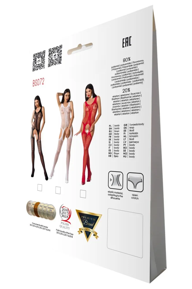 Passion BS072 fekete cicaruha – merész és elegáns egy méretben
