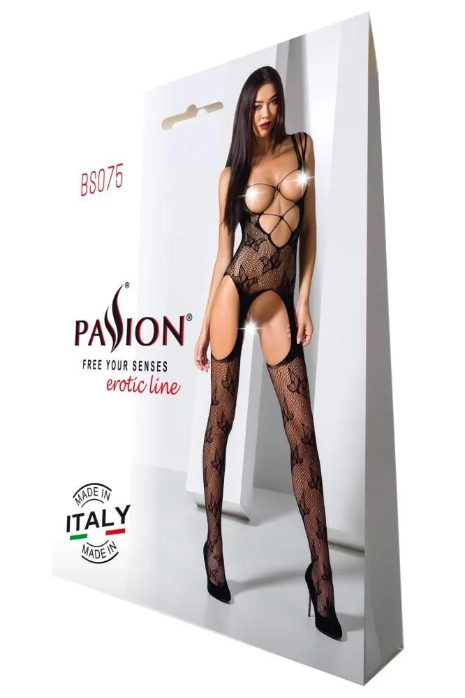 Passion BS075 fekete cicaruha – merész és elegáns egy méretben