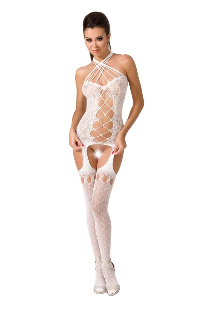 Passion BS056 Fehér Cicaruha – Elegáns és Merész Egy Méretben