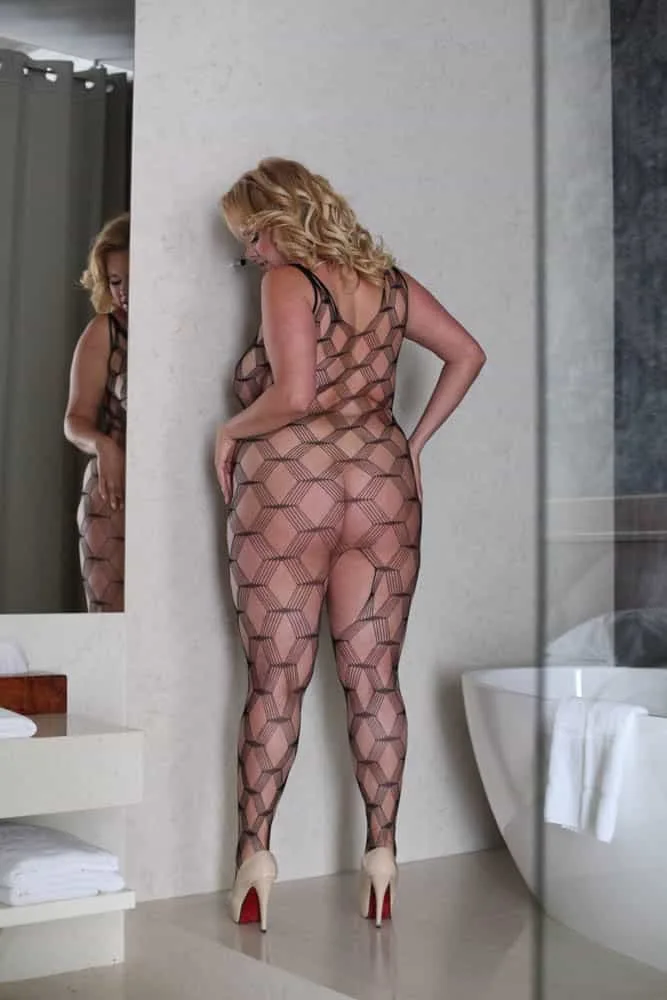 Softline She Cat fekete cicajelmez – plus size szexi álarc XL-3XL