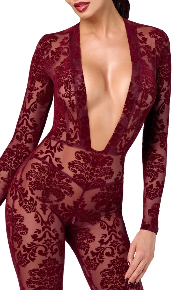 Noir Handmade Kink Royal bordó cicaruha – elegáns és merész S-es