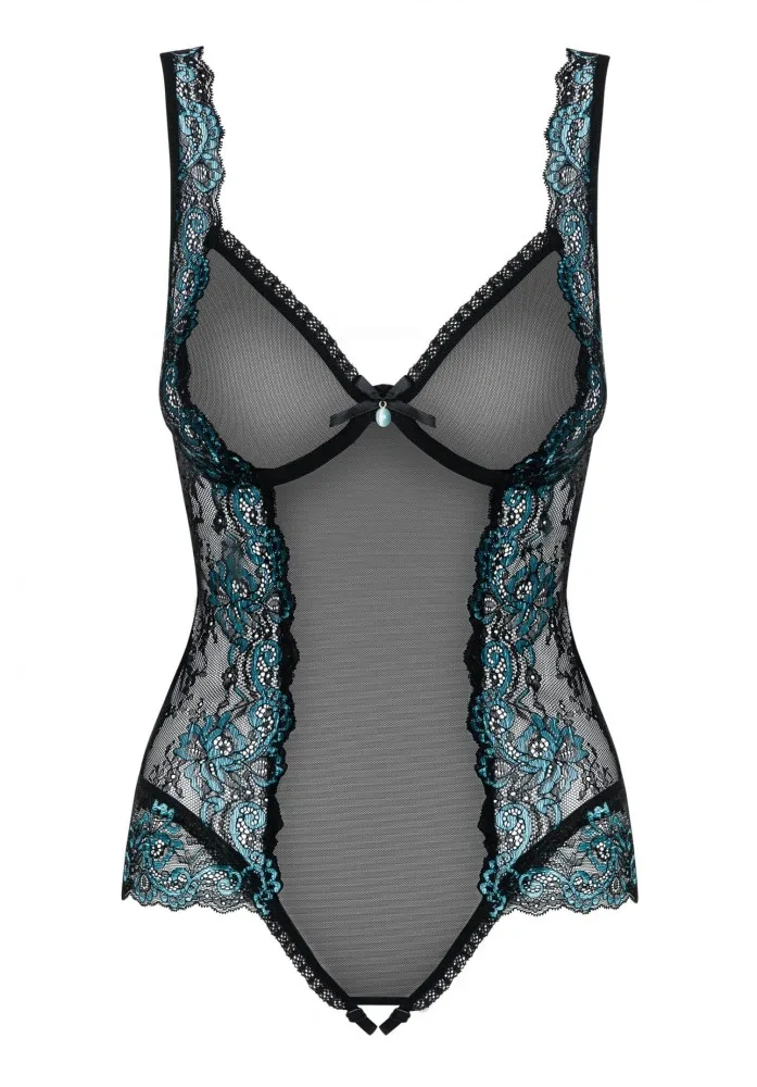 Obsessive Amanta fekete teddy body – szexi és elegáns egyben