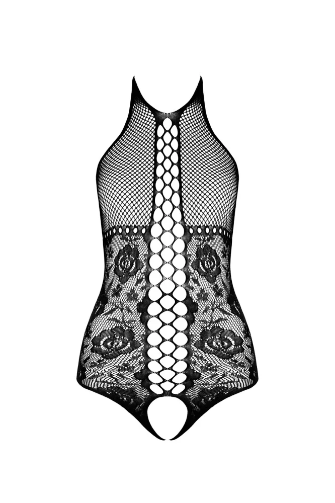 Passion fekete body – elegáns és szenzuális egyrészes csipkedíszes darab