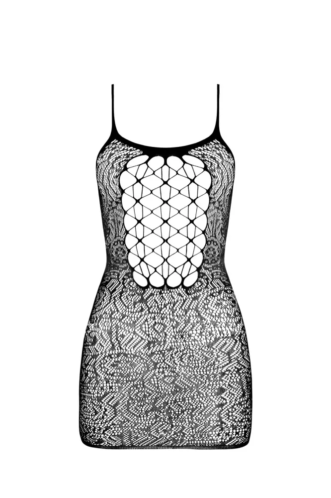 Passion BS096 fekete body – elegáns és szenzuális egyrészes