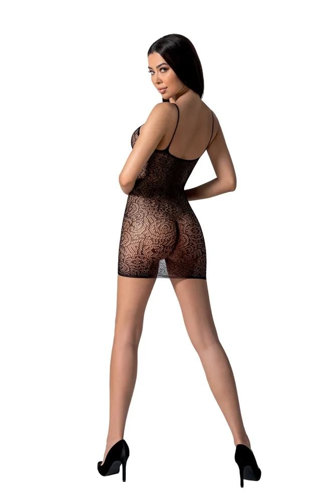 Passion BS096 fekete body – elegáns és szenzuális egyrészes