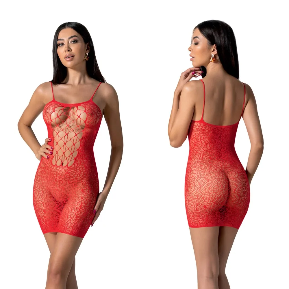 Passion BS096 piros body – szenvedélyes és elegáns egyrészes