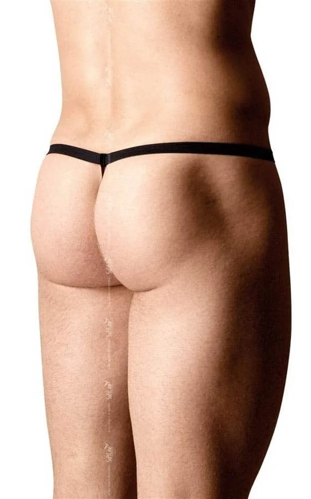 Softline férfi tanga – elegáns fekete, kényelmes viselet