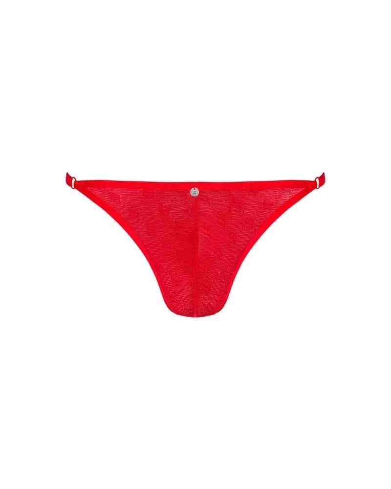Obsessive férfi tanga – merész piros csábítás egy méretben