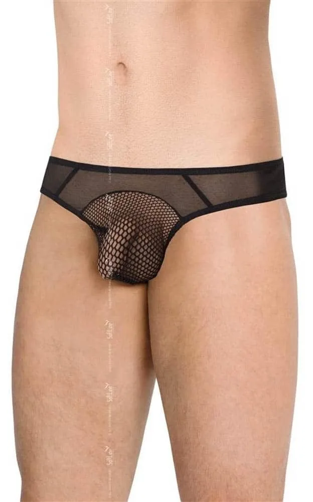 Softline férfi alsónadrág – elegáns fekete bugyi XL méretben