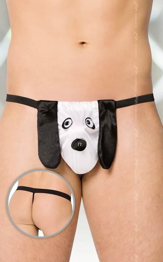 Softline 4422 férfi tanga – elegáns fehér, S/L méret