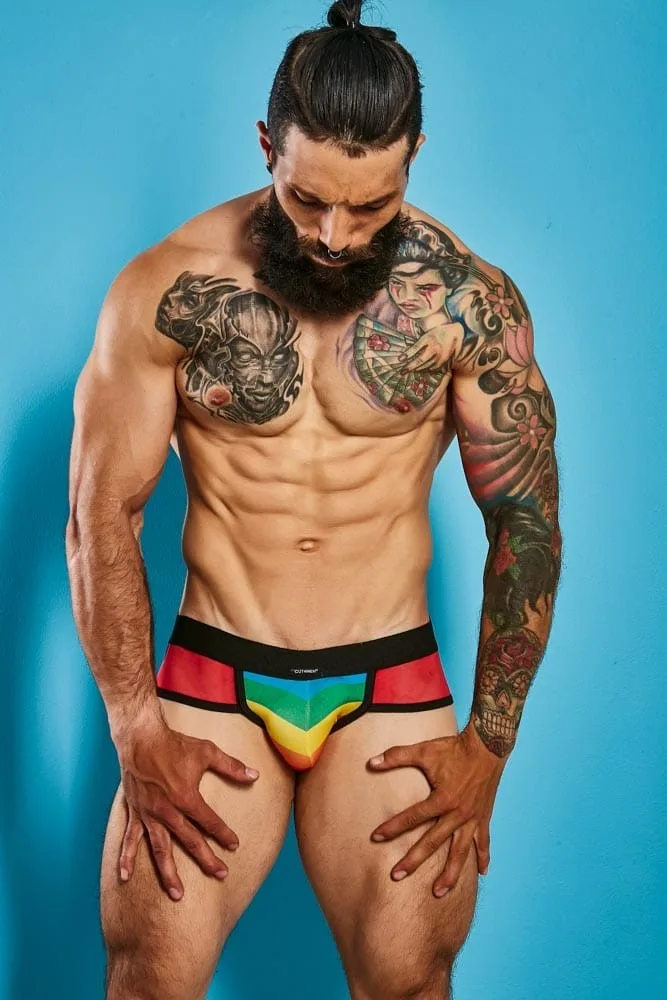 Cut4Men Szivárvány Jockstrap – Merész és Kényelmes Férfi Alsó