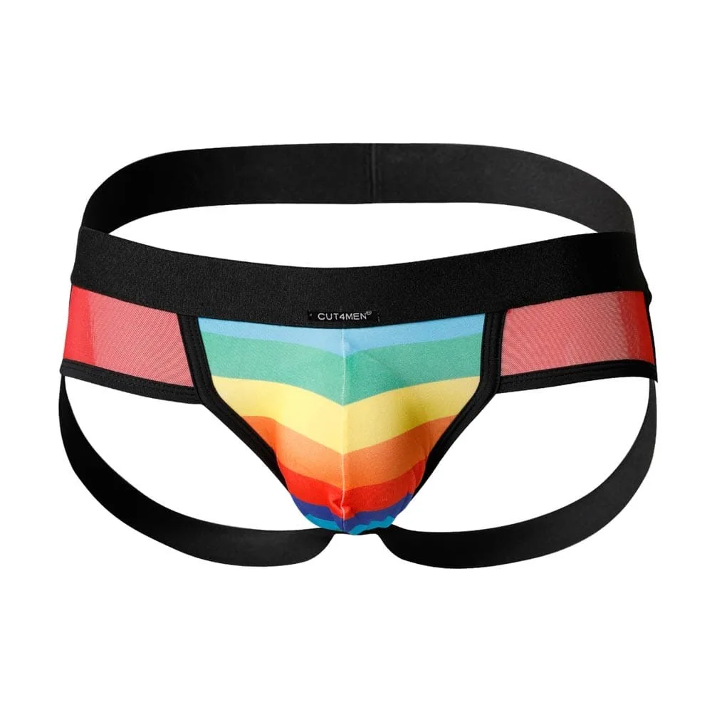 Cut4Men Szivárvány Jockstrap – Merész és Kényelmes Férfi Alsó