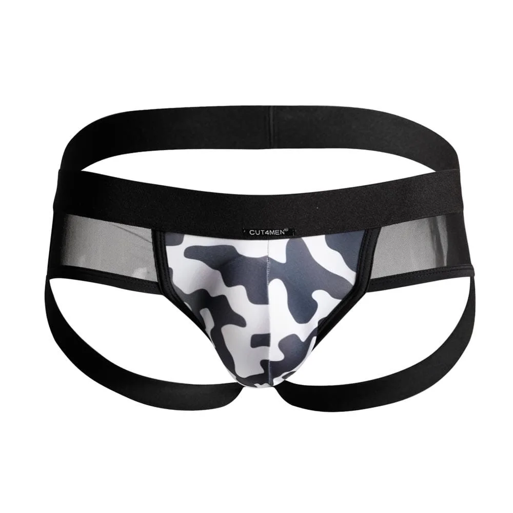 Cut4Men Shadow Camo Jockstrap – Merész mintás férfi alsó XL