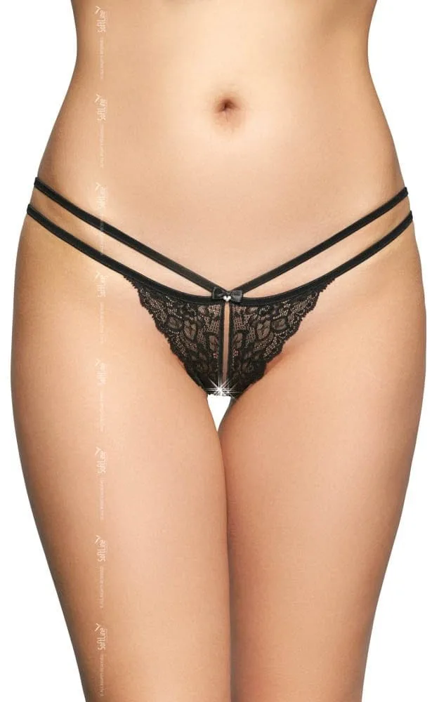 Softline fekete tanga – elegáns és kényelmes női alsó S/M