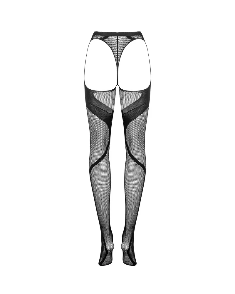 Obsessive S336 fekete nylon harisnya – elegáns és érzéki S/M/L