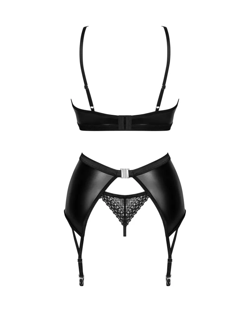 Obsessive Norides háromrészes fekete együttes – XS/S