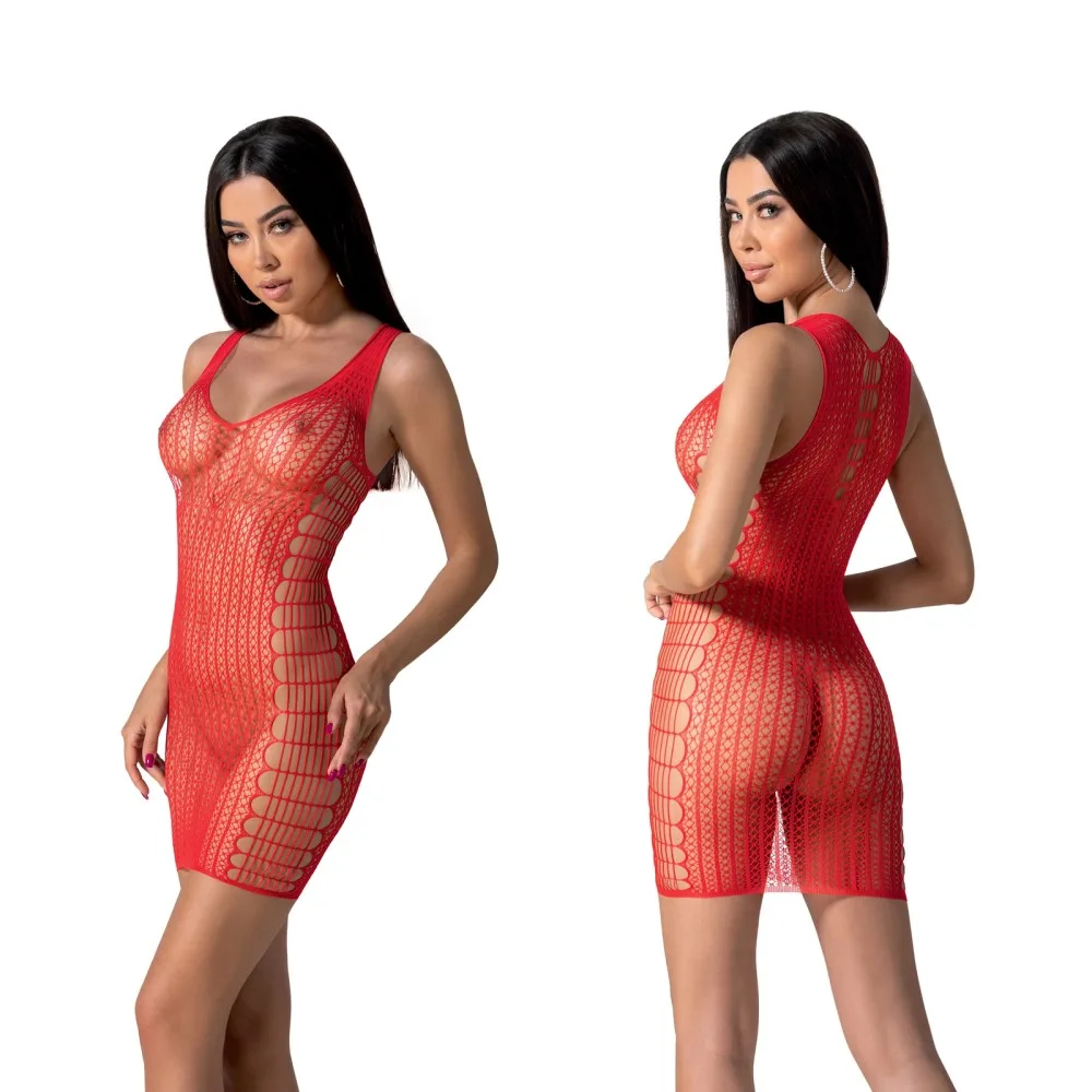 Passion BS097 Piros Szexi Ruha – Egyméretű Elegancia